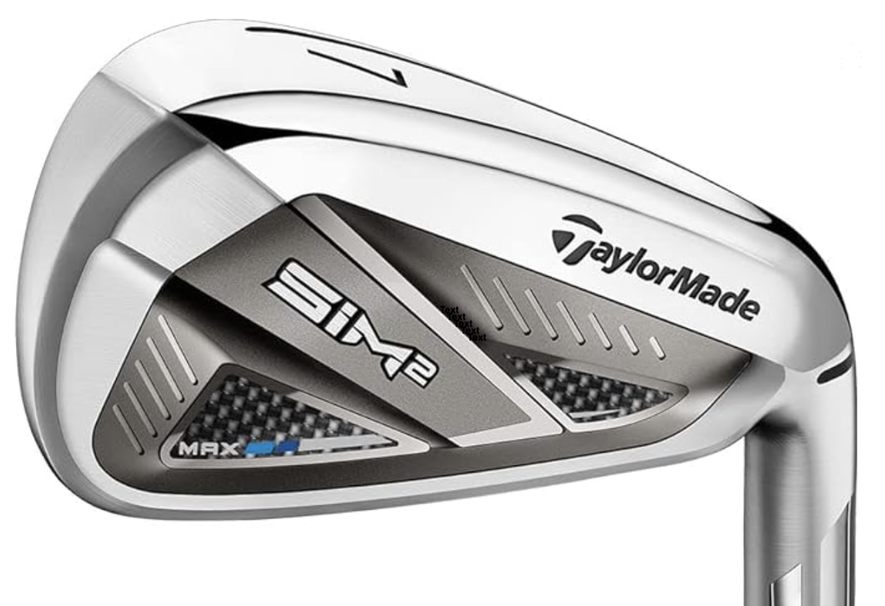 TaylorMade SiM2 Max Irons for Senior Women